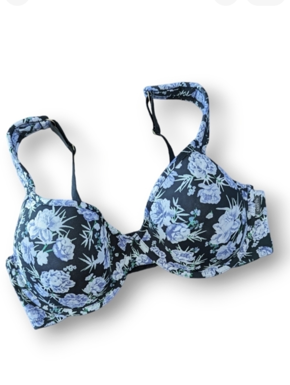 Vince Camuto Floral Underwire T-shirt Bra 42C‎ Lightly Padded